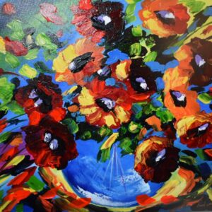 flowers in a vase